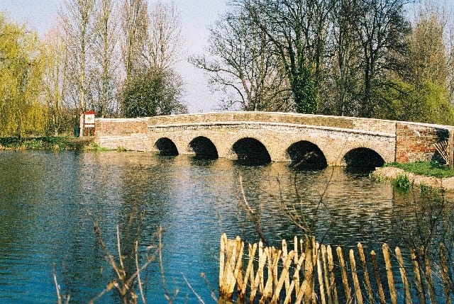 Foots Cray Meadows — Five Arch Bridge, River Cray, Sidcup, Kent