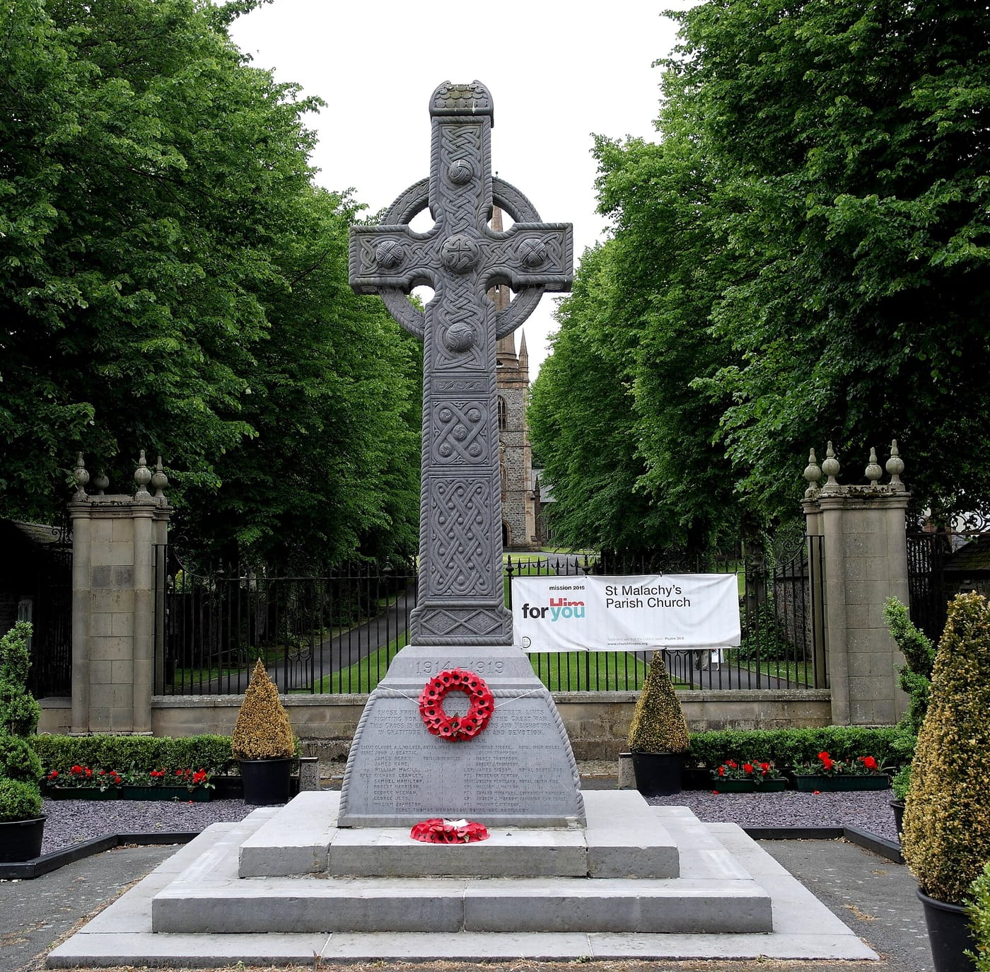 Down House — Hillsborough War Memorial County Down Northern Ireland