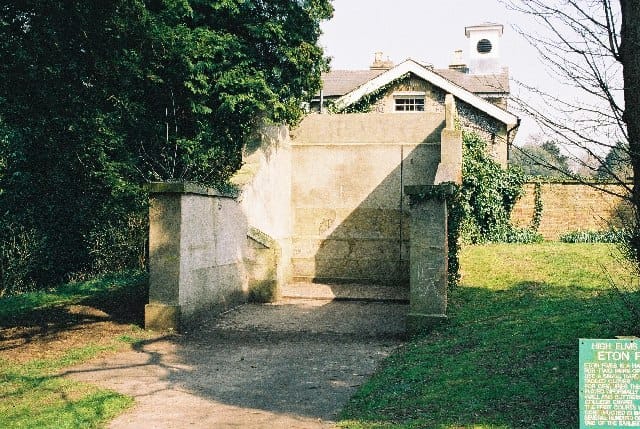 High Elms Country Park — Eton Fives court, High Elms, Farnborough, Kent