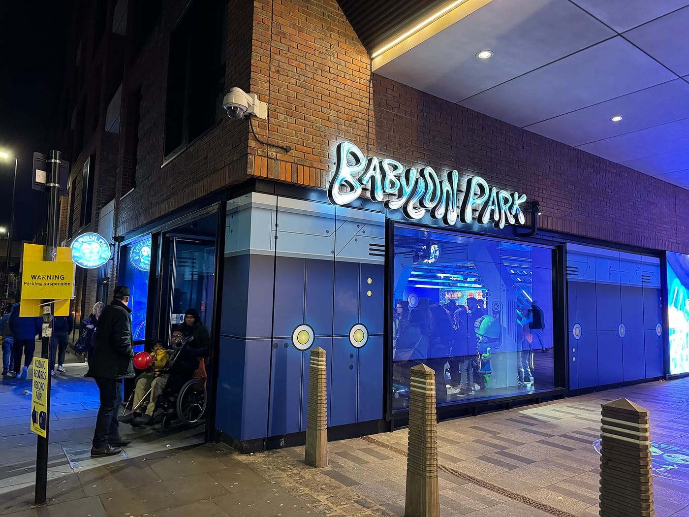 Babylon Park — Entrance to Babylon Park, Camden Town