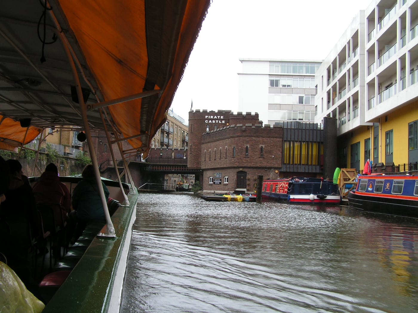 The Pirate Castle — Pirate Castle seen from boat - panoramio