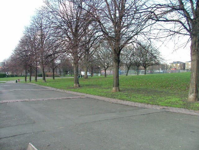 Barnard Park — Barnard Park, Pentonville.