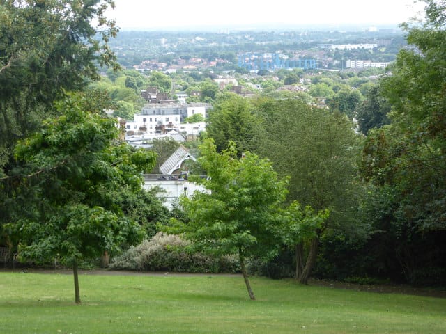 Horniman Museum & Gardens — View from Horniman Museum Gardens, Forest Hill